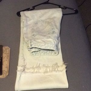 We the Free light wash jeans